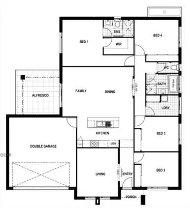 Floorplan of Homely house listing, Lot 30 New Road, Crows Nest QLD 4355