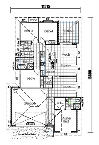 Floorplan of Homely house listing, Lot 62/Stage 3 Tanna Drive, Rosenthal Heights QLD 4370