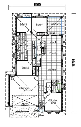 Floorplan of Homely house listing, Lot 61/Stage 3 Tanna Drive, Rosenthal Heights QLD 4370