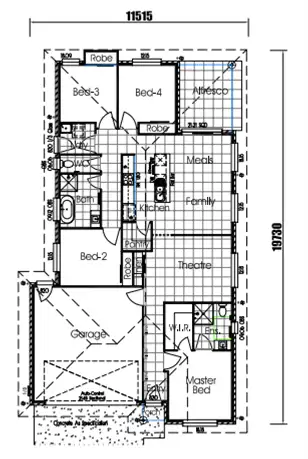 Floorplan of Homely house listing, Lot 60/Stage 3 Tanna Drive, Rosenthal Heights QLD 4370
