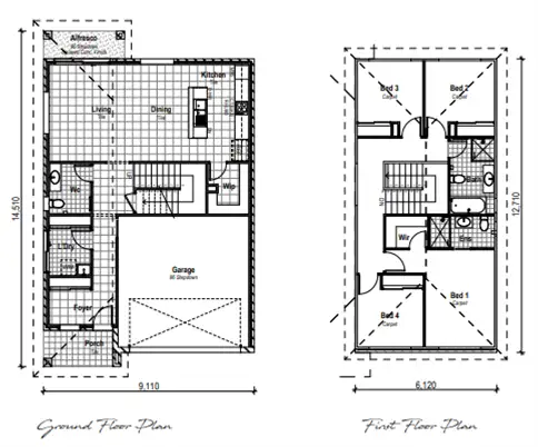 Floorplan of Homely house listing, Lot 980/Stage 9 Caladenia Road, Woongarrah NSW 2259