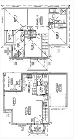 Floorplan of Homely house listing, Lot 214 Sussex Crescent, Wadalba NSW 2259
