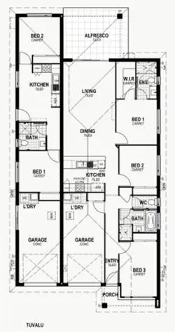 Floorplan of Homely house listing, Lot 222 Minya Street, Chisholm NSW 2322
