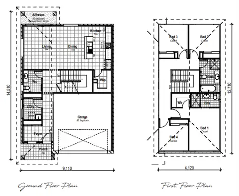 Floorplan of Homely house listing, Lot 966/Stage 9 Knight Street, Woongarrah NSW 2259