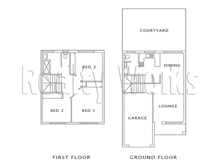 Floorplan of Homely townhouse listing, 37/110 - 114 Johnson Road, Hillcrest QLD 4118