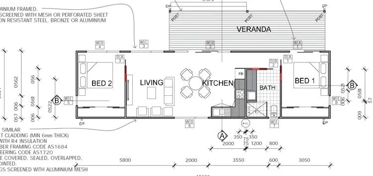 Floorplan of Homely house listing, 100. Grasshill Road, Karnup WA 6176