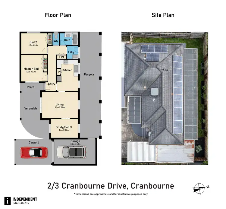 Floorplan of Homely house listing, 2/3 Cranbourne Drive, Cranbourne VIC 3977