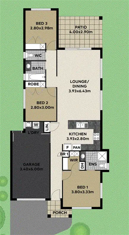 Floorplan of Homely house listing, 39/129 Mystic Avenue, Balgal Beach QLD 4816