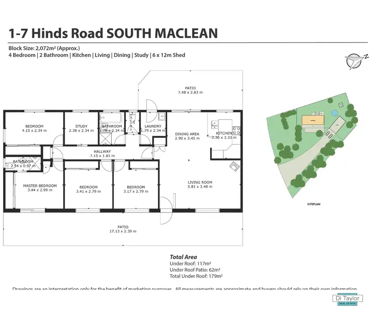 Floorplan of Homely house listing, 1-7 Hinds Road, South Maclean QLD 4280