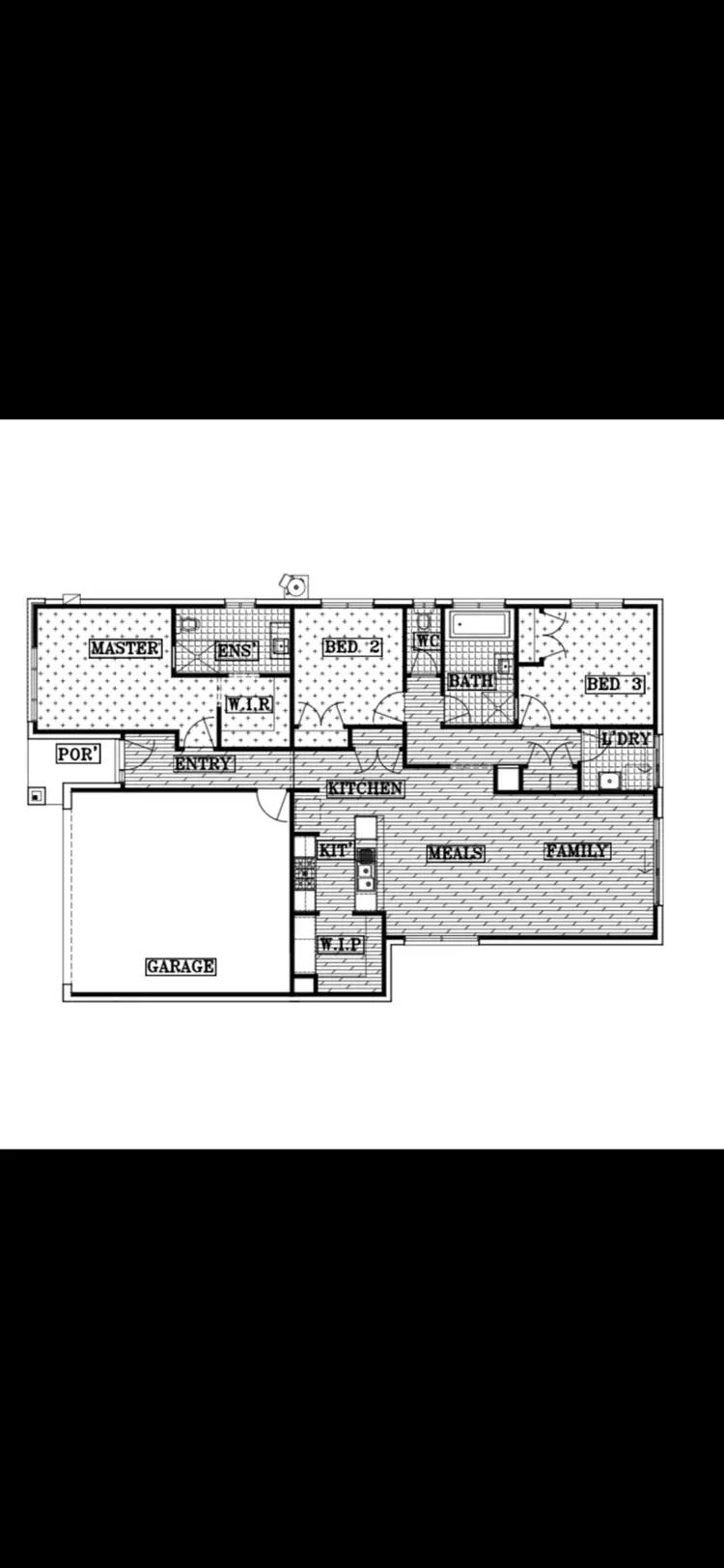 Floorplan of Homely house listing, 18 Angophora crt, Lucknow VIC 3875