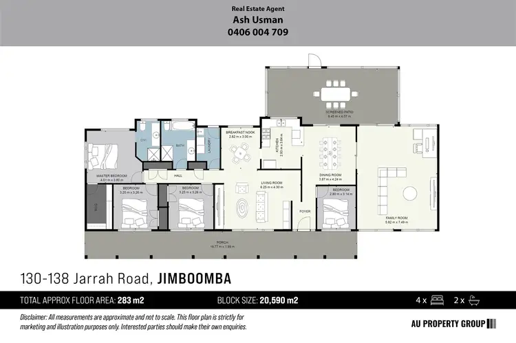 Floorplan of Homely house listing, 130-138 Jarrah Road, Jimboomba QLD 4280