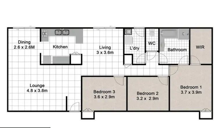 Floorplan of Homely house listing, 20 Saint Johns Way, Boronia Heights QLD 4124