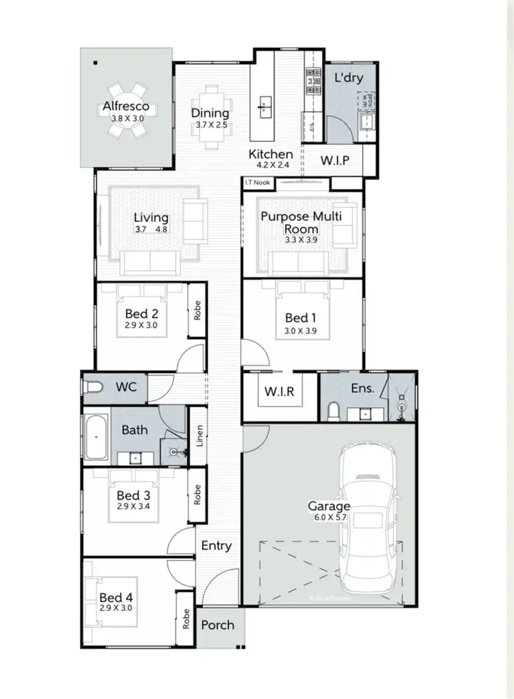 Floorplan of Homely land listing, Address available on request