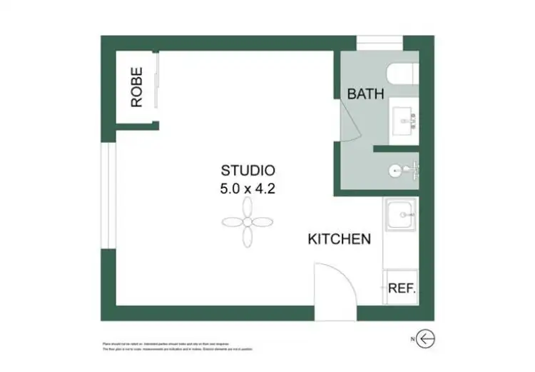 Floorplan of Homely apartment listing, Address available on request