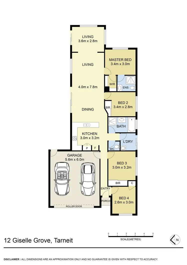 Floorplan of Homely house listing, 12 Giselle Grove, Tarneit VIC 3029
