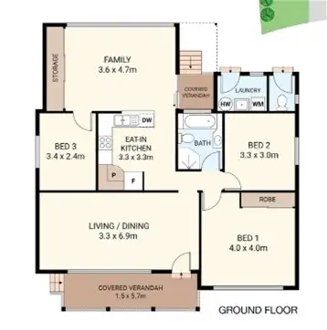 Floorplan of Homely house listing, 11 kerrie, Peakhurst NSW 2210