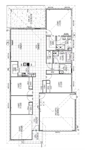 Floorplan of Homely house listing, Lot 155 Chapel Road, Nikenbah QLD 4655
