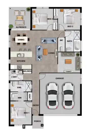 Floorplan of Homely house listing, Lot 341 Babinda Drive, Julago QLD 4816