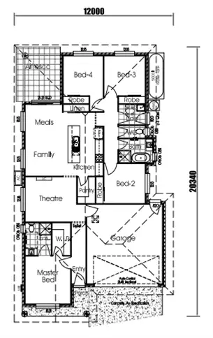 Floorplan of Homely house listing, Lot 21 Bromley Street, Highfields QLD 4352