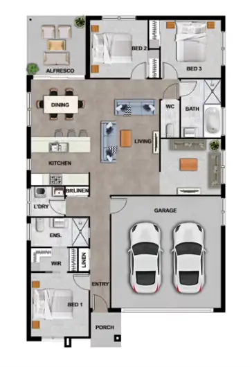 Floorplan of Homely house listing, Lot 331 New Road, Julago QLD 4816