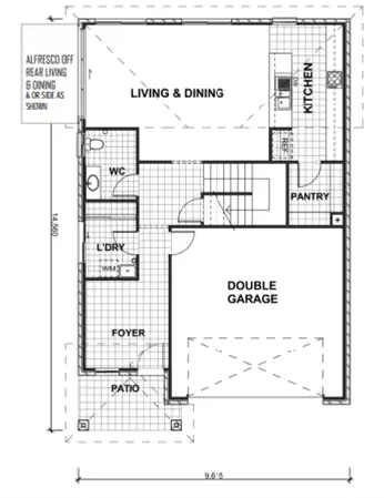 Floorplan of Homely house listing, Lot 23 Lemon Scented Circuit, Warnervale NSW 2259