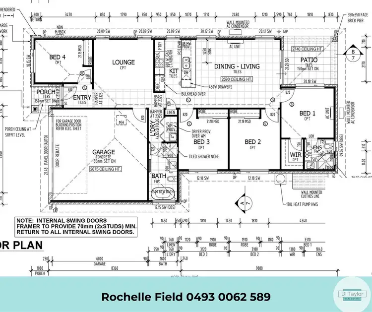 Floorplan of Homely house listing, 10 Mettle Street, Gleneagle QLD 4285