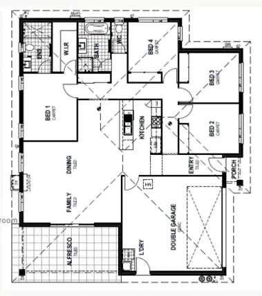 Floorplan of Homely house listing, Lot 42 Gorlicks Road, Branyan QLD 4670