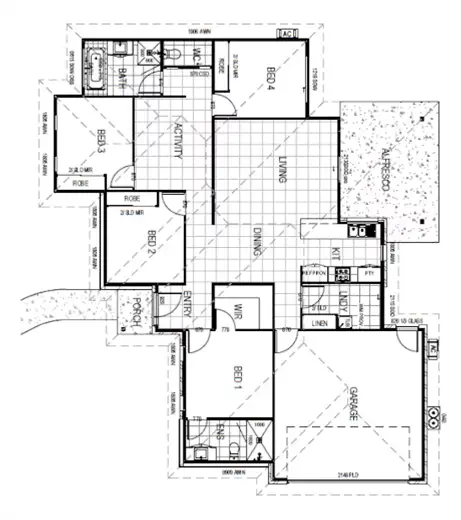 Floorplan of Homely house listing, Lot 1 Janet Court, Coral Cove QLD 4670