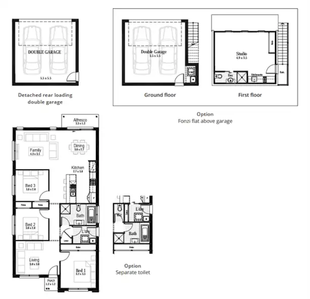Floorplan of Homely house listing, Lot 8 Antonio Place, Boondall QLD 4034