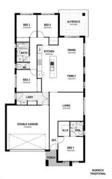 Floorplan of Homely house listing, Lot 86 New Road, Park Ridge QLD 4125
