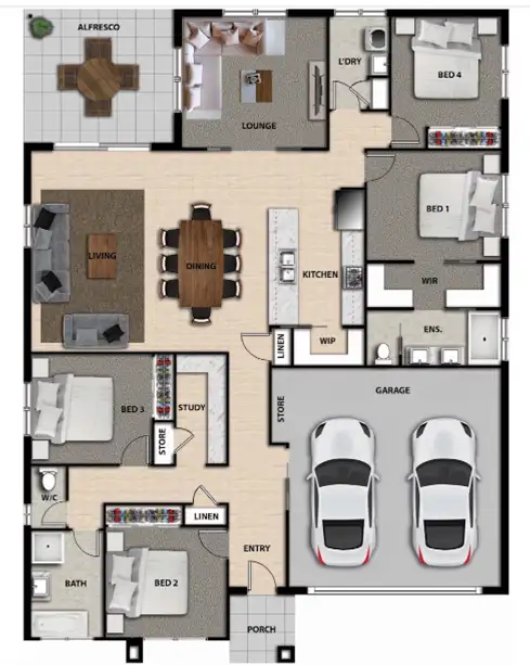 Floorplan of Homely house listing, Lot 181 Chapel Road, Nikenbah QLD 4655