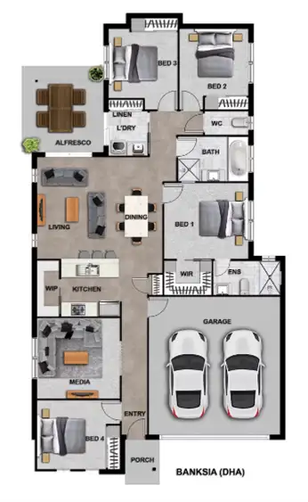 Floorplan of Homely house listing, Lot 341 Babinda Drive, Julago QLD 4816