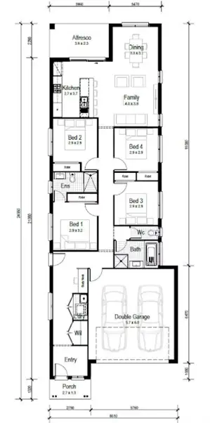 Floorplan of Homely house listing, Lot 116 Plaintree Street, Burpengary QLD 4505