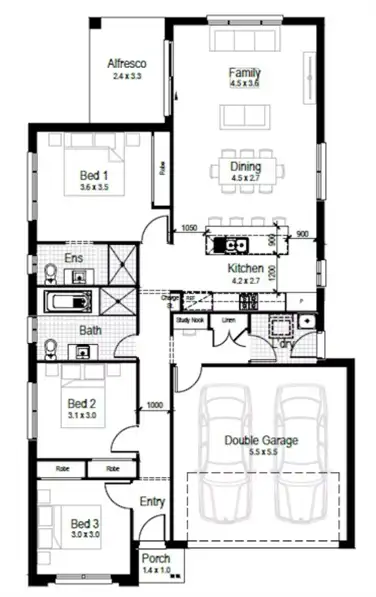 Floorplan of Homely house listing, Lot 116 Plaintree Street, Burpengary QLD 4505