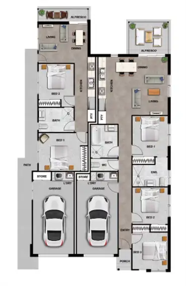 Floorplan of Homely house listing, Lot 224 Windermere Road, Lochinvar NSW 2321