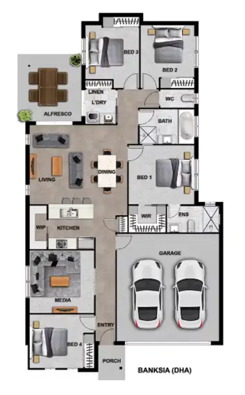 Floorplan of Homely house listing, Lot 107 New Road, Heatherbrae NSW 2324