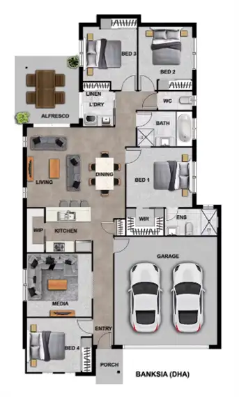 Floorplan of Homely house listing, Lot 331 New Road, Julago QLD 4816