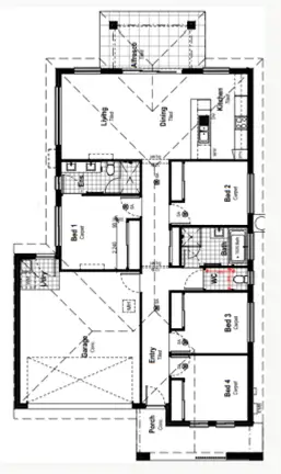 Floorplan of Homely house listing, Lot 210 Stuart Place, Urraween QLD 4655