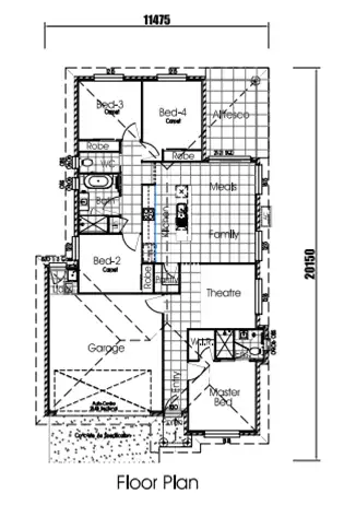 Floorplan of Homely house listing, Lot 63/Stage 3 Tanna Drive, Rosenthal Heights QLD 4370