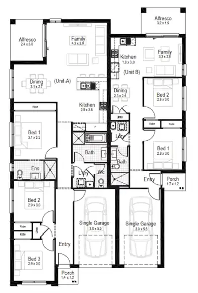 Floorplan of Homely house listing, Lot 48 Road #5, Wadalba NSW 2259
