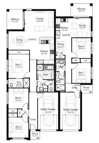 Floorplan of Homely house listing, Lot 40 Jensen Road, Wadalba NSW 2259