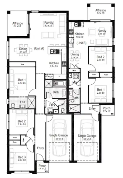 Floorplan of Homely house listing, Lot 50 Road #5, Wadalba NSW 2259