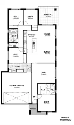 Floorplan of Homely house listing, Lot 28 New Road, Jimboomba QLD 4280