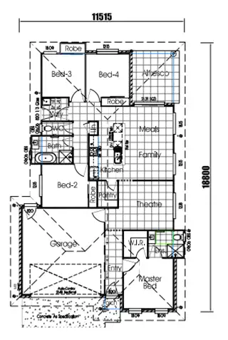 Floorplan of Homely house listing, Lot 4 One Road, Toowoomba QLD 4350