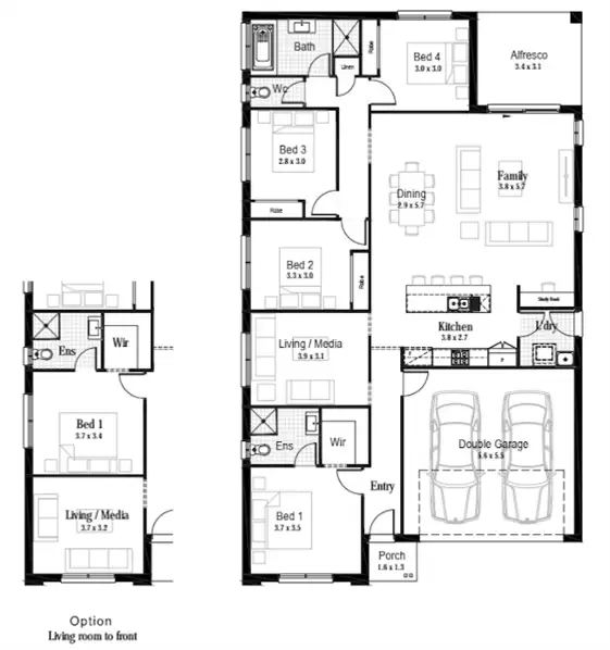 Floorplan of Homely house listing, Lot 511 Masonry Drive, North Rothbury NSW 2335