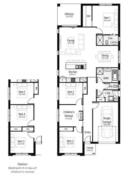 Floorplan of Homely house listing, Lot 510 Masonry Drive, North Rothbury NSW 2335