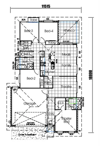 Floorplan of Homely house listing, Lot 114/Stage 3 Tanna Drive, Rosenthal Heights QLD 4370