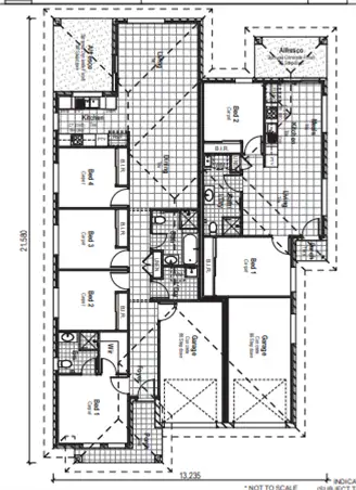 Floorplan of Homely house listing, Lot 1113 Tangerine Street, Gillieston Heights NSW 2321