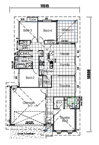 Floorplan of Homely house listing, Lot 107/Stage 3 Tanna Drive, Rosenthal Heights QLD 4370