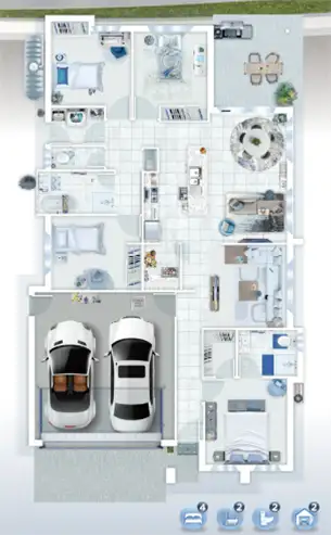 Floorplan of Homely house listing, Lot 98/Stage 3 Tanna Drive, Rosenthal Heights QLD 4370